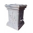 Marble Carved Majestic Tulsi Pot